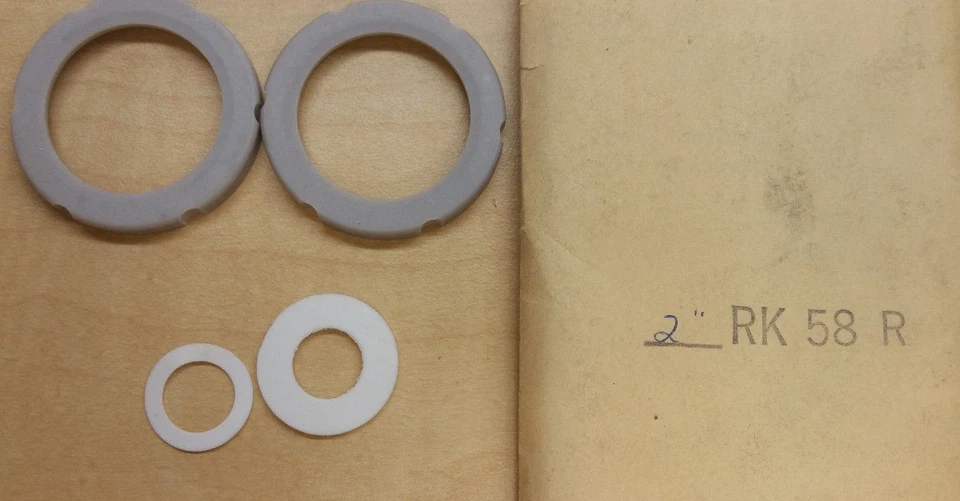 2" Worcester Model 58 (600) Ball Valve REPAIR Kit 2RK58R - Image 1 of 1