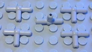 Lego Technic Pneumatik Schlauchverbinder new Grau 5 Stück (830 DG) - Picture 1 of 1