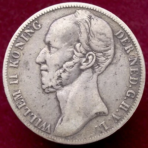 Países Bajos 1 florín 1848 - Guillermo II (J2710) - Imagen 1 de 2