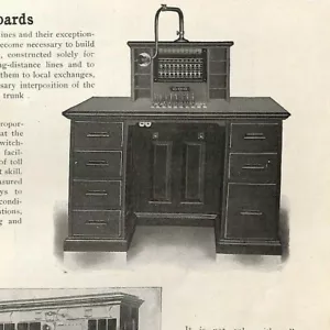 Scarso 1912 American Electric Company Catalogo Quadro Telefonico Magneto 80pp - Foto 1 di 12