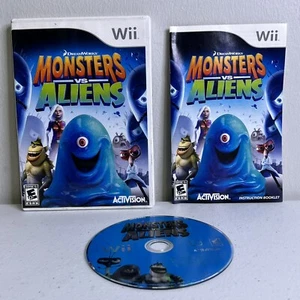 Monsters vs. Aliens (Nintendo Wii, 2009) mit Handbuch getestet kostenloser Versand *lesen - Bild 1 von 7