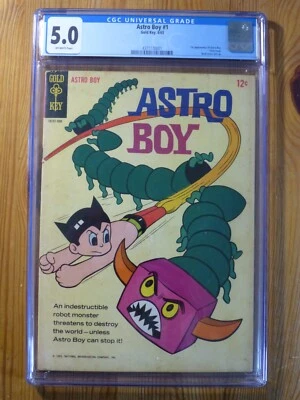 Astro Boy #1 Gold Key CGC 5.0 - 1st appearance of Astro Boy. Off-White pages. - Image 1 of 4