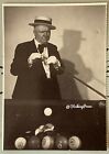 Wc W. C. Fields Modern Repro Postcard 1940S Film Star Comic Actor Pool (Dover)