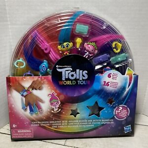 Trolls Figures Tiny Dancers Greatest Hits, Toy with 6 Collector Figures