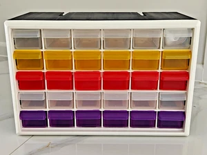 Lego Nail Art Screw Box Storage Case Organizer Tool Container Kit 30 AU Delivery - Picture 1 of 3