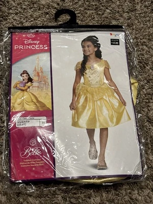 Disney Princess Belle Child Halloween Costume Beauty & Beast Dress Up XS 3T - 4T - Image 1 of 3