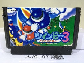 Twin Bee 3 Nintendo Famicom NES Japan - AJ9197