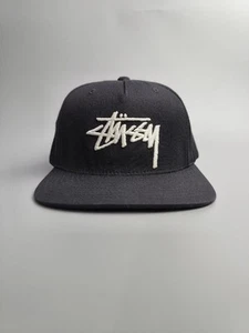 Stussy Logo-Embroidered Woven Baseball Cap - Picture 1 of 6