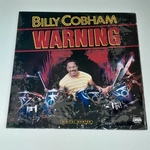 BILLY COBHAM Warning JAZZ Funk Breaks LP GRP Germany 1985 HEAR - Imagen 1 de 5