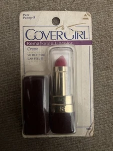 Covergirl Bemerkenswerte Farbe Lippenstift Creme #9 Pure PeonyPink 0,15 Unzen Gekrempelt Rarität - Bild 1 von 8