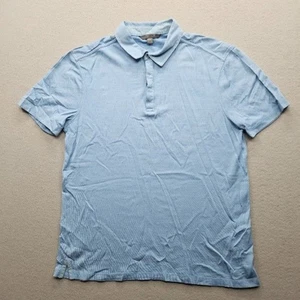John Varvatos Men's Size Small Light Blue Polo Shirt Short Sleeve Casual - Picture 1 of 9
