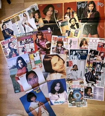 BETTY BOO COLLECTION PROMO VIDEO JAPAN CD SINGLES CLIPPINGS POSTER ADVERTS  - Bild 1 von 4