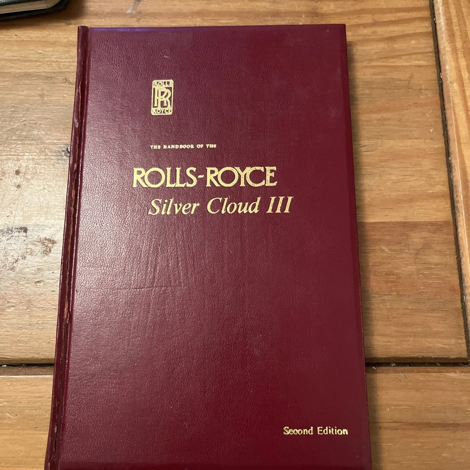Rolls-Royce Silver Cloud III Owners Manual Handbook 1963-65 OEM TSD2165 - Image 1 of 4