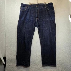 Vintage Y2K Polo Ralph Lauren Jeans Herren 44x32 Dark Straight Fit Latzhose *LESEN - Bild 1 von 14