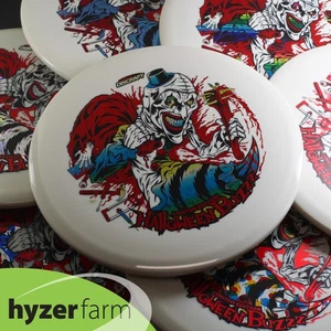 Discraft 2025 HALLOWEEN CLOWN TRIPLE STAMP GLO BUZZZ *Your choice!* Hyzer Farm - Picture 1 of 9