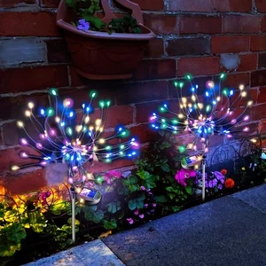 Solar Lights Outdoor Waterproof: Garden Light Solar Powered for Yard Outside ... - Picture 1 of 9