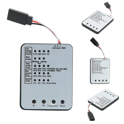 MARKENLOS (Schwarz Weiß) SURPASS HOBBY A1 Version LED Programmkarte 61 X 48 X 6mm RC|