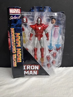 Figura de acción Diamond Select Marvel Comics SILVER CENTURION IRON MAN * NUEVO Foto 1 de 4