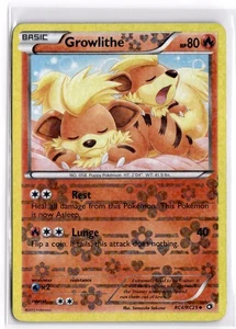 Pokemon Juego de Cartas Coleccionables Growlithe RC4/RC25 Legendary Treasures: Radiant Collection Holo - Imagen 1 de 2
