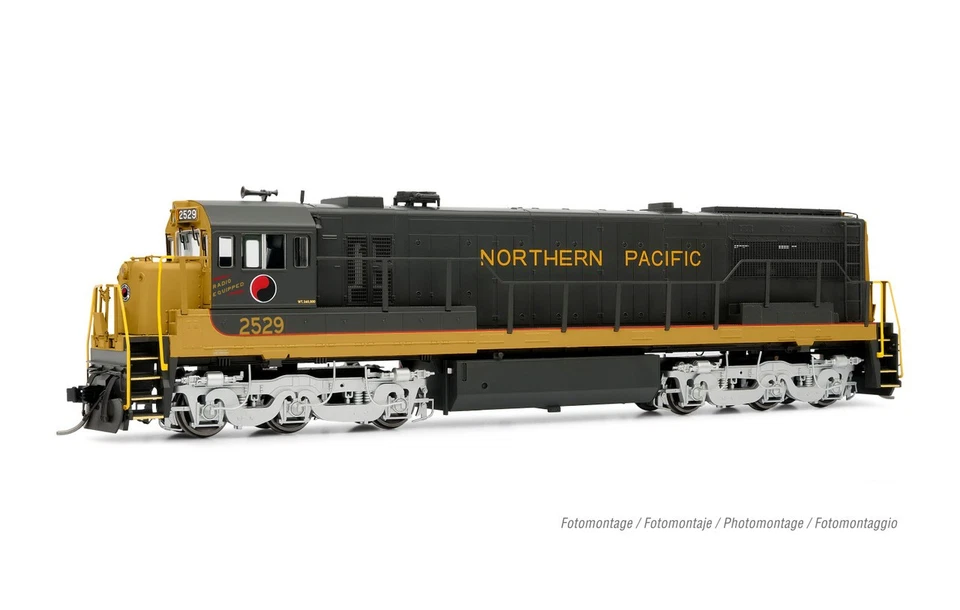 Rivarossi HR2886S HO Scale Northern Pacific GE U25c Phase IIIb 2529 (DCC/Sound) - Image 1 of 1
