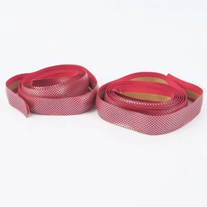 NOS Cinelli Unica Handlebar Tape Red Silver Polka Dot Italy Vintage L’Eroica - Picture 1 of 4