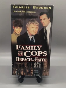 Family of Cops : Breach Of Faith (VHS, 1996) Charles Bronson  - Picture 1 of 5