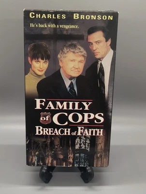 Family of Cops : Breach Of Faith (VHS, 1996) Charles Bronson  - Image 1 of 4