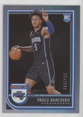 2022-23 Panini NBA Hoops Rookies Silver /199 Paolo Banchero #231 Rookie RC - Image 1 of 2