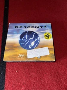 Descent 3 & Descent 3 Mercenary Expansion Pack PC Game Jewel Case Windows NEW - Picture 1 of 7