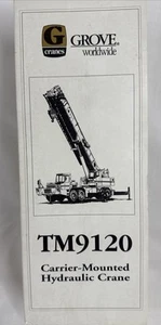 Grove Worldwide Carrier-Mounted Hydraulic Diecast Collectors Model TM9120 - Bild 1 von 5