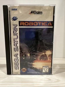 Robotica (Sega Saturn, 1995) CIB Completo con Manual, Tarjeta Reg Probada y Funcionando - Imagen 1 de 7
