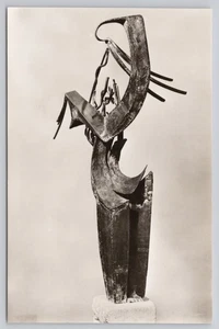 Julio Gonzalez Woman Combing Her Hair 1936 Sculpture Postcard MoMA - Picture 1 of 2