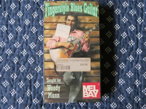 Fingerstyle blues guitar Woody Mann VHS tape Exc.condition - Picture 1 of 3
