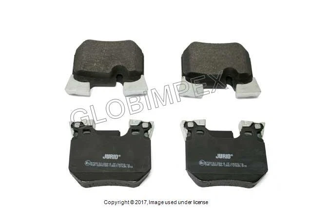 BMW E82 E88 (2008-09/2010) 135i Rear Brake Pad Set JURID + 1 year Warranty - Imagem 1 de 1