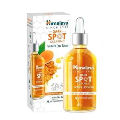 Himalaya Dark Spot Clearing Turmeric Face Serum Reduce dark spots in 7 days 30ml - Image 1 of 4