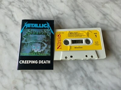 Metallica Creeping Death CASSETTE Tape FRANCE IMPORT 1984 James Hetfield RARE! - Image 1 of 3