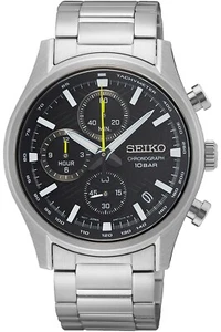 Seiko SSB419P1, Herren Chronograph, Edelstahlgehäuse, Saphir, Datum, 100m WR, SSB419 - Bild 1 von 2