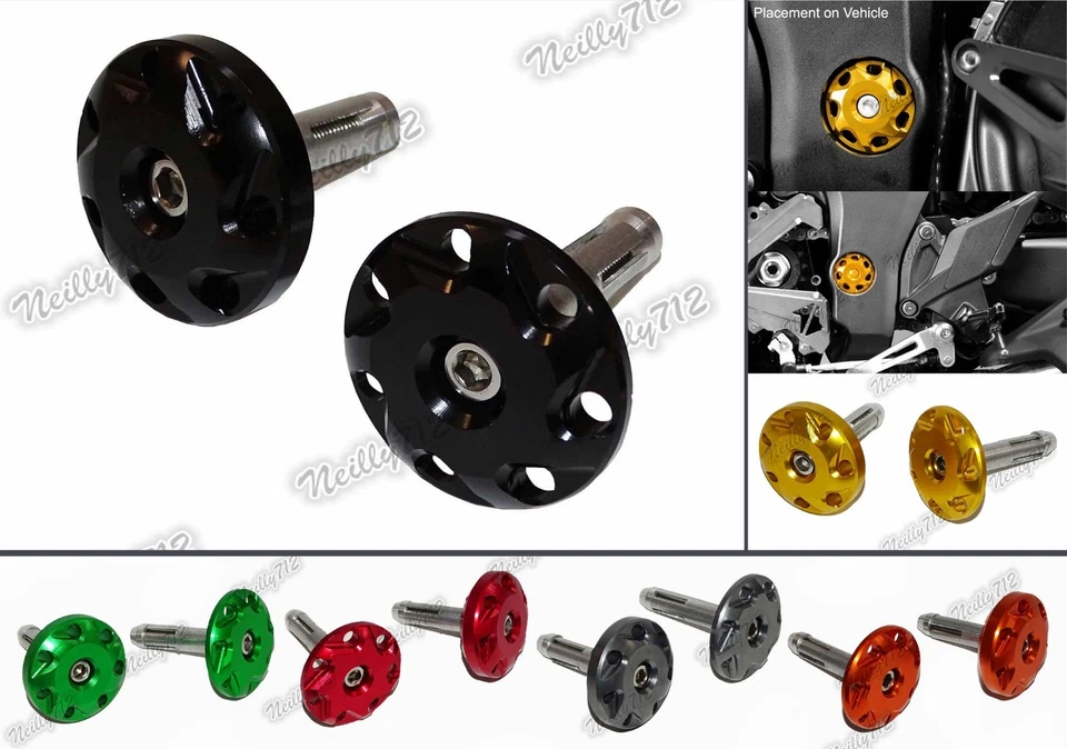 Juego de pernos de enchufe para cubierta de orificio de marco compatible con KAWASAKI Ninja 1000 Z1000 Z1000SX 2010-2016 Foto 1 de 1