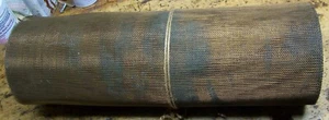 Vintage Bronze/copper window screen 18" X 24' nice patina - Picture 1 of 4