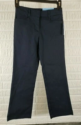 Nautica School Uniform Pants Navy Blue Girls Size 8R - Image 1 of 4