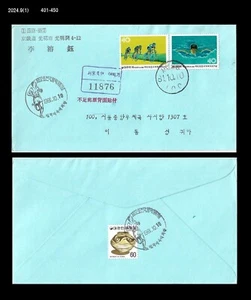 Sports,National Sports Festival,Cycling,Bike,Swimming,Korea 1981 REG FDC,Cover - Picture 1 of 1