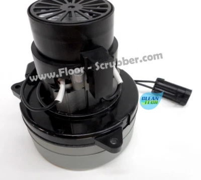 Ametek 24V 2-stage Floor Scrubber vacuum Vac motor 116157-00, 119436-13 - Image 1 of 3