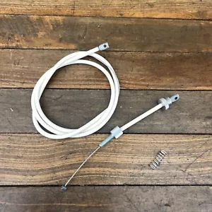 Vintage Shimano Click Stick 5 Speed Cable White Housing NOS Wire Spring 39 in - Picture 1 of 13