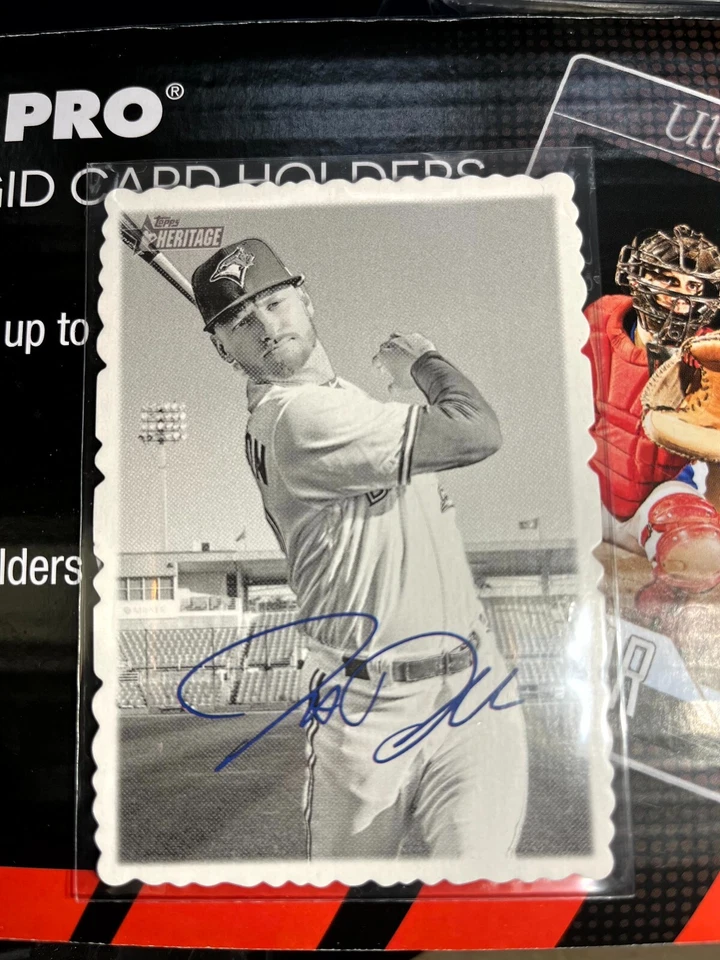 2018 Topps Heritage Baseball High Number '69 Deckle Edge #7 Josh Donaldson V851 - Image 1 of 2