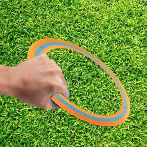 2X Fliegender Ring Frisbee Disc 24cm Outdoor Beach Fun Sportspielzeug DE - Bild 1 von 2