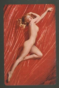One Vintage Marilyn Monroe Playing Card Copyright 1976 N/MT Type B - Picture 1 of 1