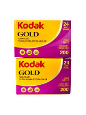 Kodak Gold 200 35mm 24 Exposure Film X 2