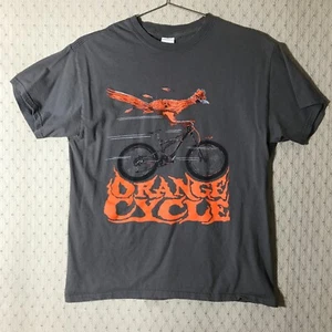 ORANGE CYCLE Bike Shop Speed Roadrunner SHIRT Gr. M grau 100% Baumwolle - Bild 1 von 5