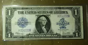 US 1923 Series $1 Silver Certificate Fr. 237 VF-XF Grade Paper Money Currency - Picture 1 of 6