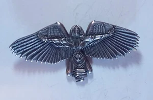 Feinsilber Engel / Geflügelte Frau Anhänger Flügel ausgebreitet UNIKAT! - Bild 1 von 4